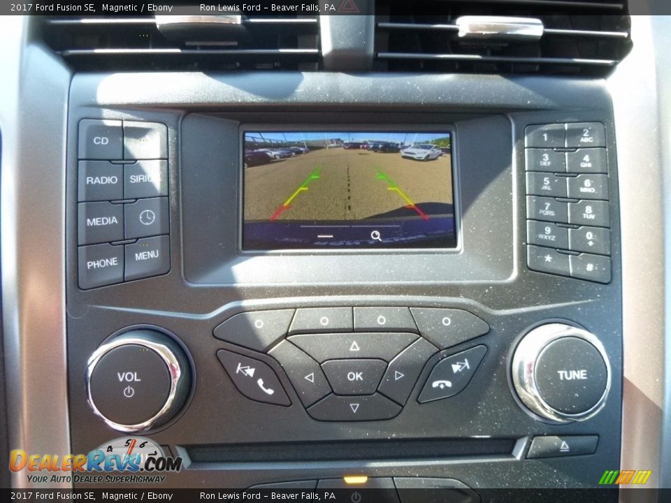 2017 Ford Fusion SE Magnetic / Ebony Photo #19
