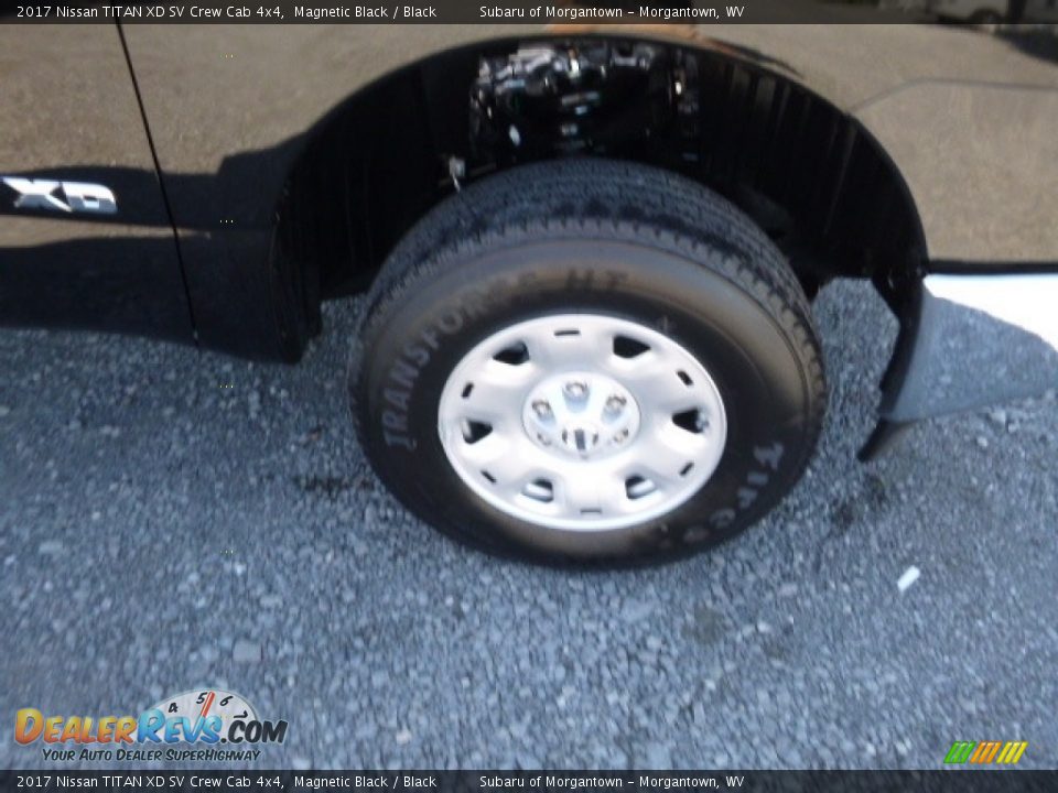 2017 Nissan TITAN XD SV Crew Cab 4x4 Magnetic Black / Black Photo #2