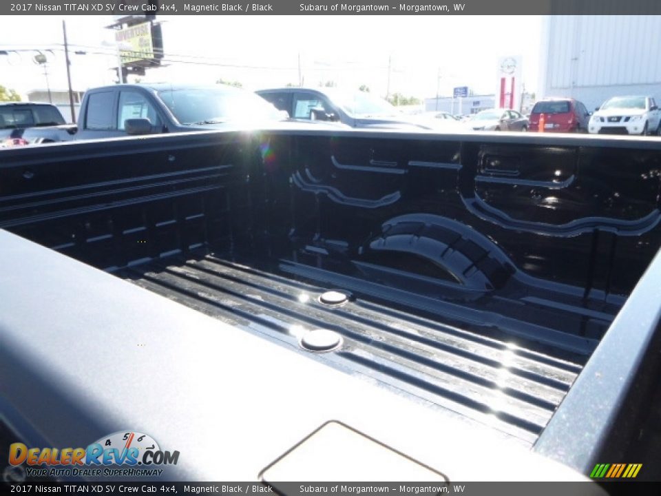 2017 Nissan TITAN XD SV Crew Cab 4x4 Magnetic Black / Black Photo #7