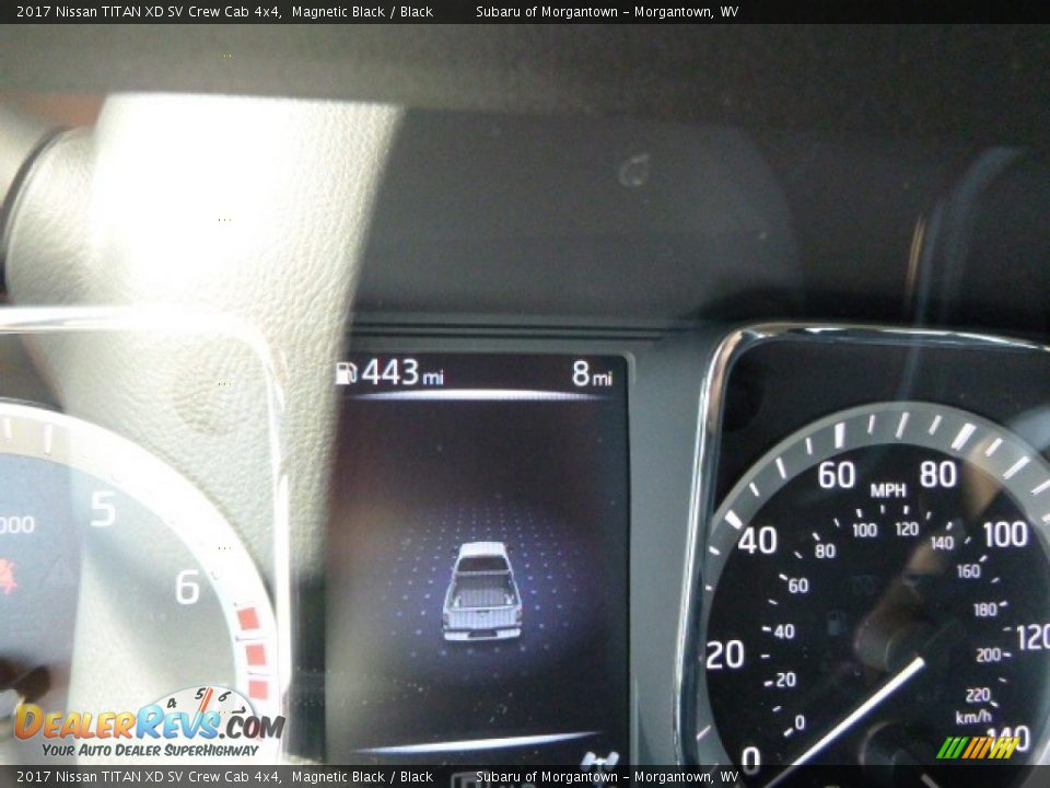 2017 Nissan TITAN XD SV Crew Cab 4x4 Magnetic Black / Black Photo #19