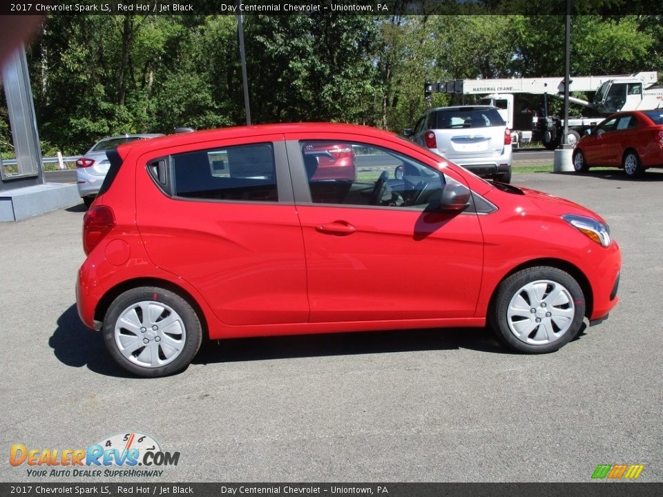 Red Hot 2017 Chevrolet Spark LS Photo #7