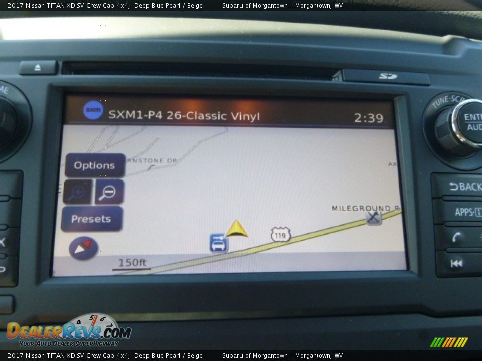 Navigation of 2017 Nissan TITAN XD SV Crew Cab 4x4 Photo #15