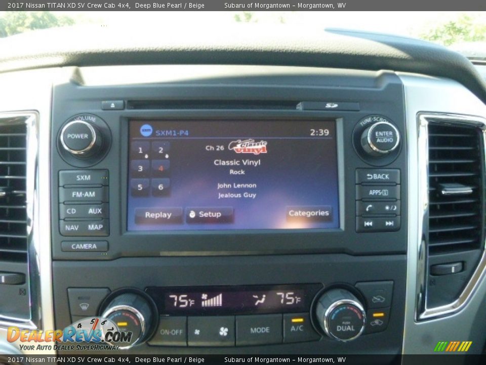 Controls of 2017 Nissan TITAN XD SV Crew Cab 4x4 Photo #16