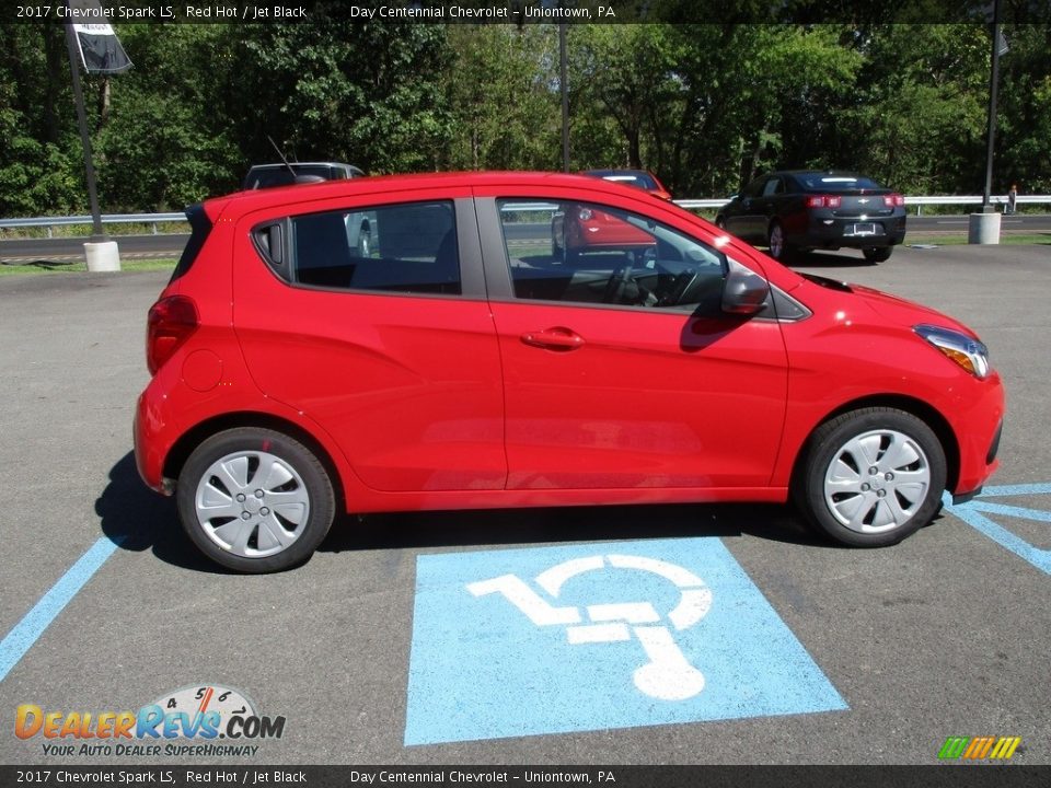 Red Hot 2017 Chevrolet Spark LS Photo #8