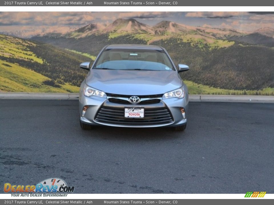 2017 Toyota Camry LE Celestial Silver Metallic / Ash Photo #2