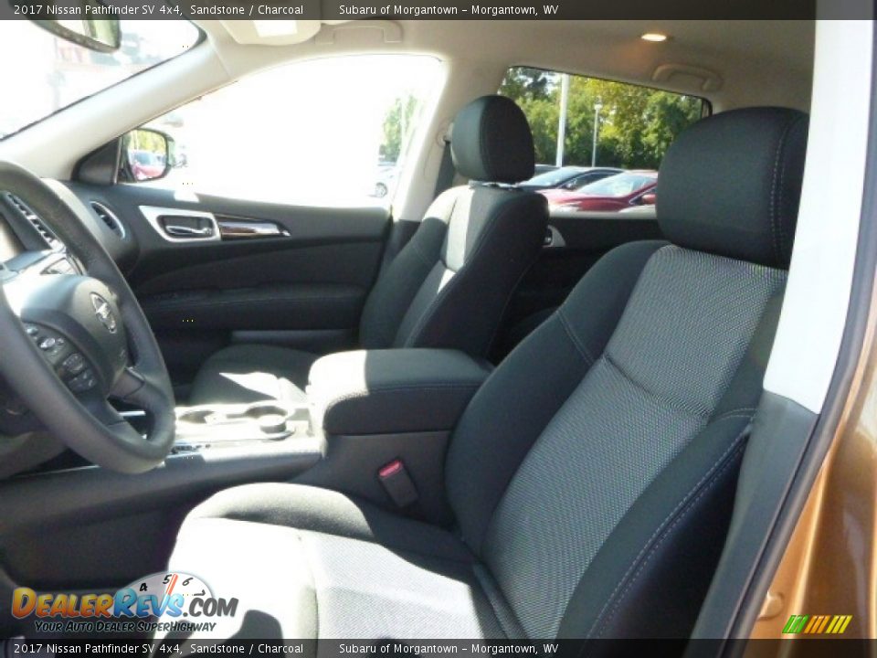 Front Seat of 2017 Nissan Pathfinder SV 4x4 Photo #13