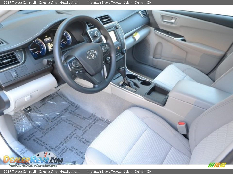2017 Toyota Camry LE Celestial Silver Metallic / Ash Photo #5