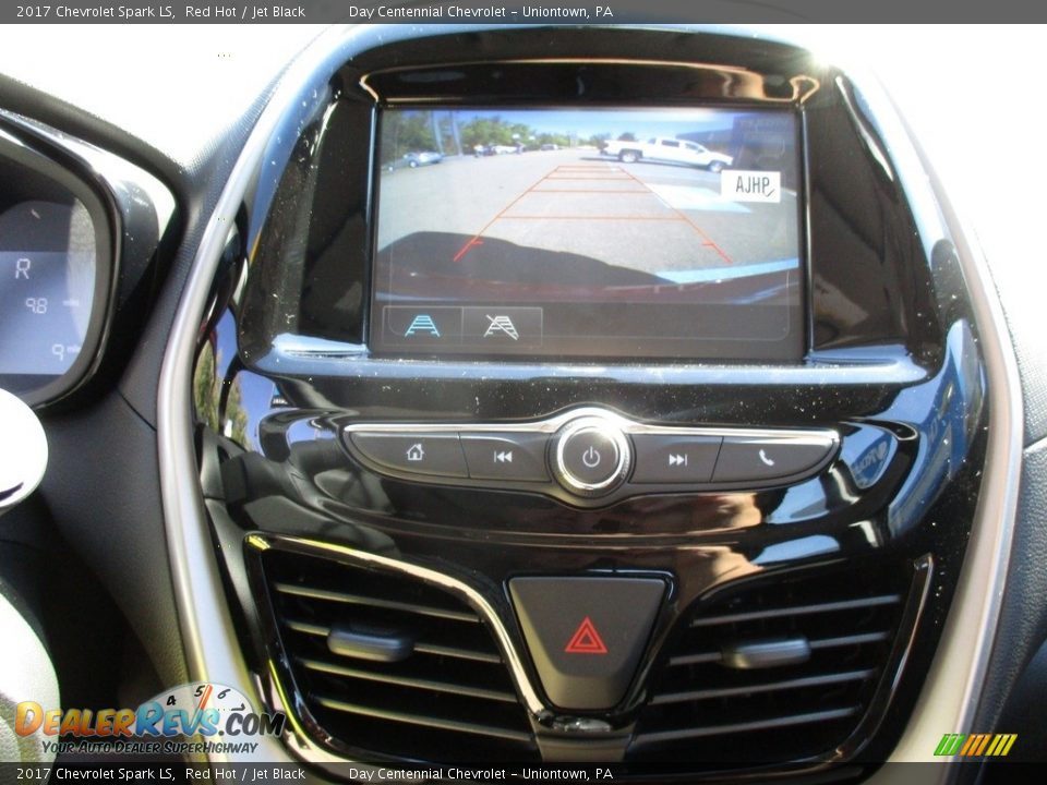 2017 Chevrolet Spark LS Red Hot / Jet Black Photo #18