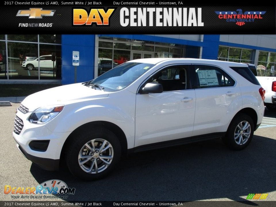 2017 Chevrolet Equinox LS AWD Summit White / Jet Black Photo #1