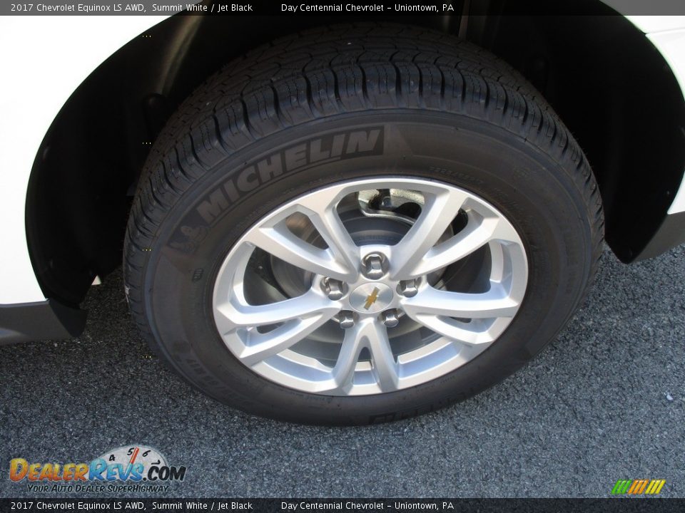 2017 Chevrolet Equinox LS AWD Summit White / Jet Black Photo #3