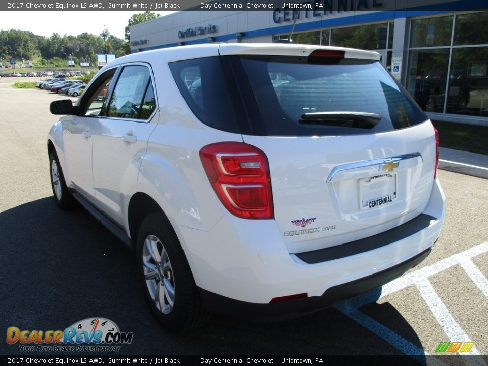 2017 Chevrolet Equinox LS AWD Summit White / Jet Black Photo #4