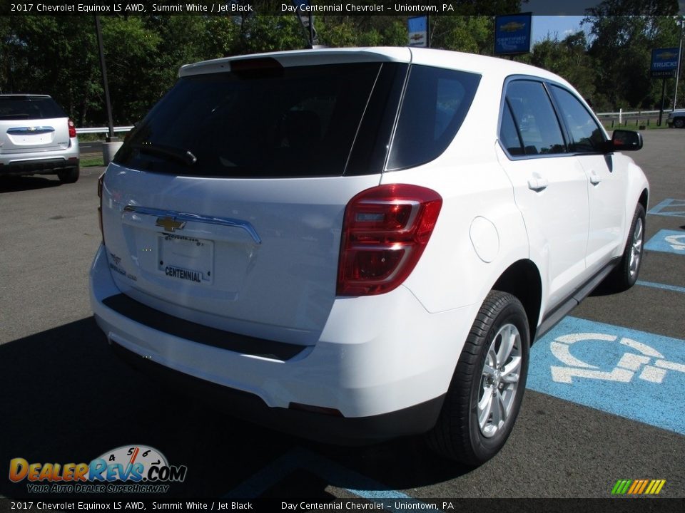 2017 Chevrolet Equinox LS AWD Summit White / Jet Black Photo #7
