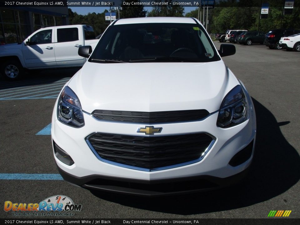 2017 Chevrolet Equinox LS AWD Summit White / Jet Black Photo #10