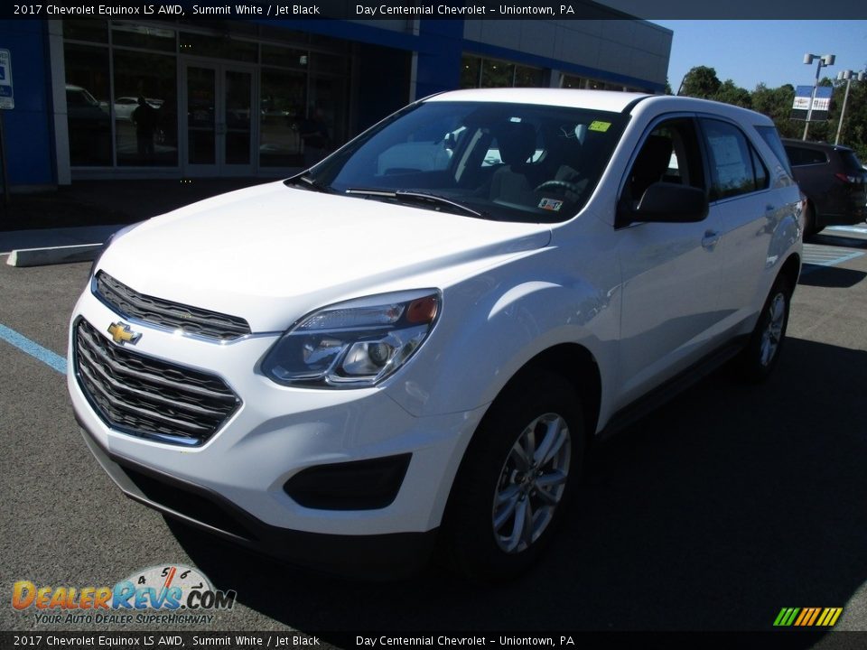 2017 Chevrolet Equinox LS AWD Summit White / Jet Black Photo #11