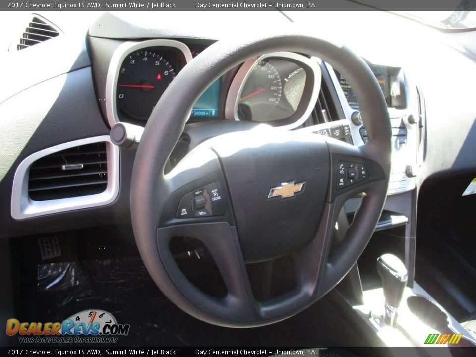 2017 Chevrolet Equinox LS AWD Summit White / Jet Black Photo #15