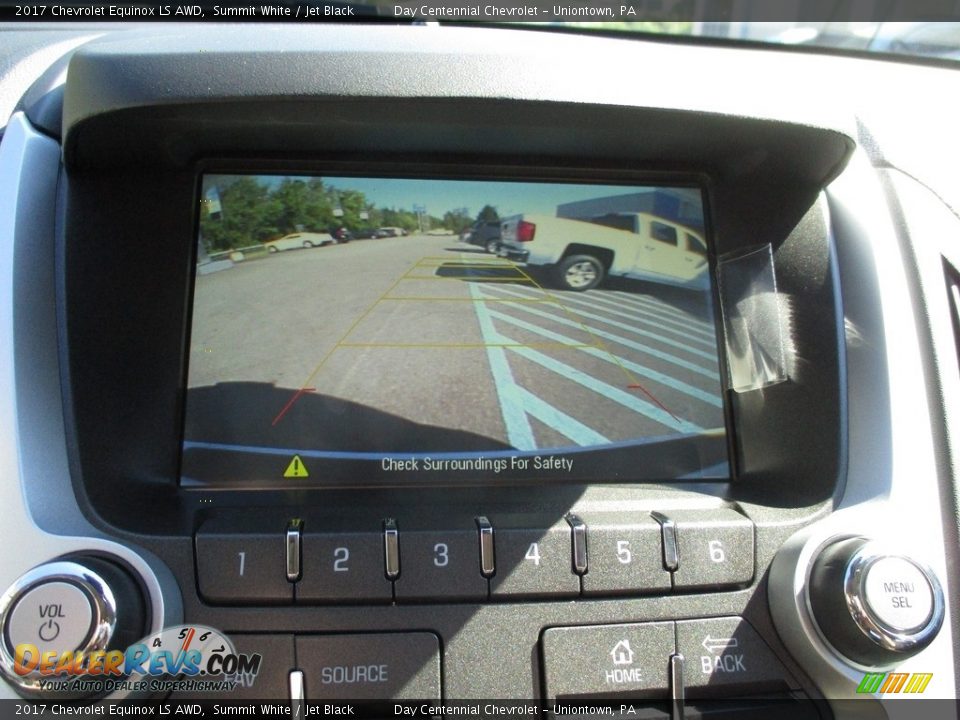 2017 Chevrolet Equinox LS AWD Summit White / Jet Black Photo #18