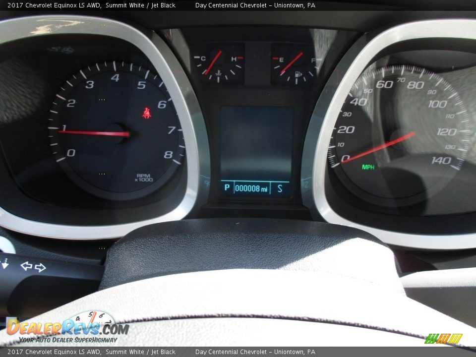 2017 Chevrolet Equinox LS AWD Summit White / Jet Black Photo #20
