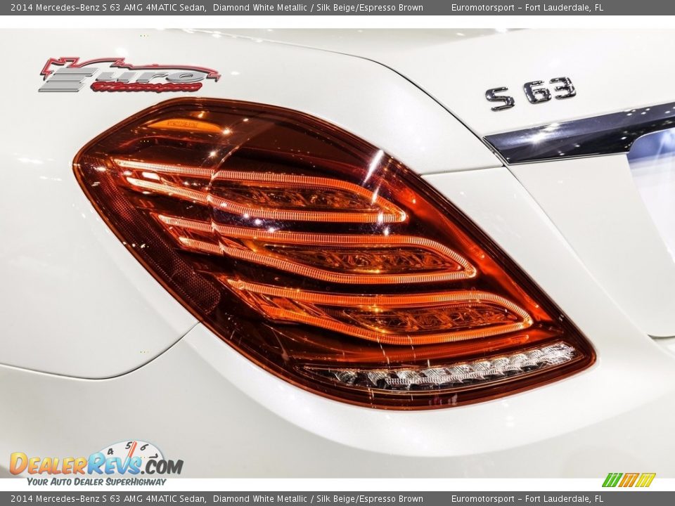 2014 Mercedes-Benz S 63 AMG 4MATIC Sedan Diamond White Metallic / Silk Beige/Espresso Brown Photo #17