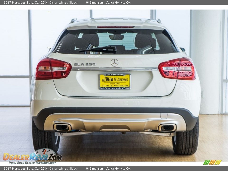 2017 Mercedes-Benz GLA 250 Cirrus White / Black Photo #4