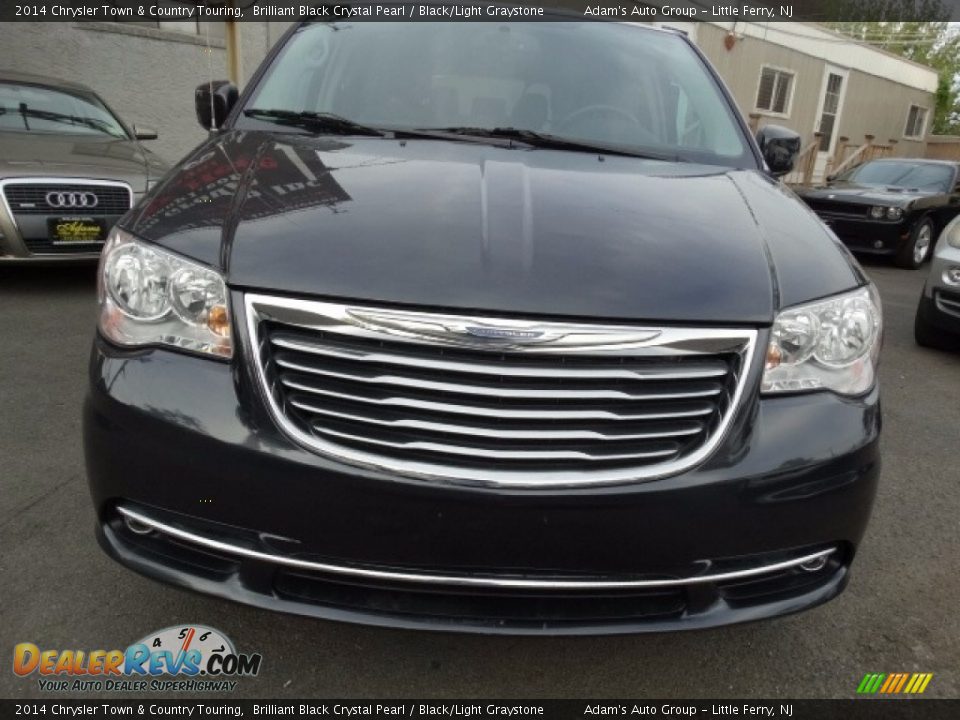 2014 Chrysler Town & Country Touring Brilliant Black Crystal Pearl / Black/Light Graystone Photo #2