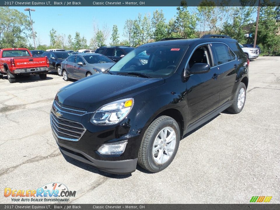2017 Chevrolet Equinox LT Black / Jet Black Photo #1