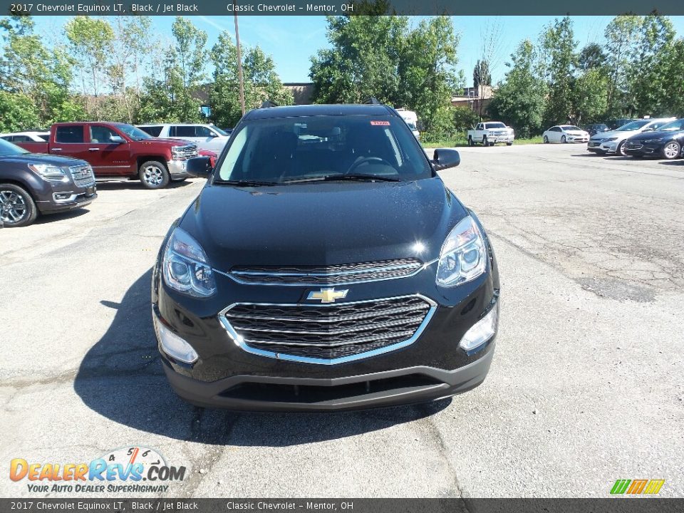 2017 Chevrolet Equinox LT Black / Jet Black Photo #2