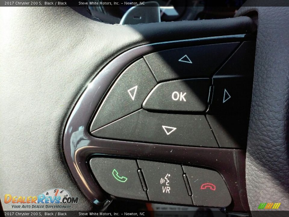 2017 Chrysler 200 S Black / Black Photo #15