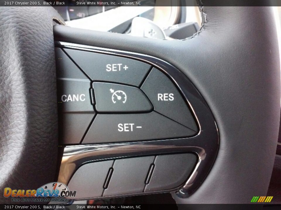 2017 Chrysler 200 S Black / Black Photo #16