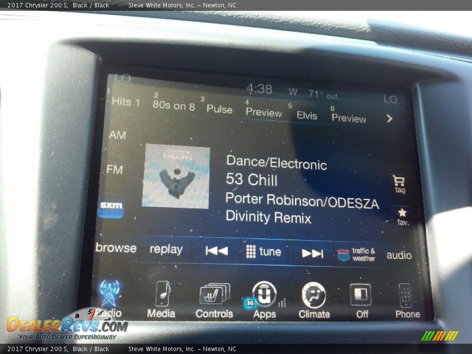 2017 Chrysler 200 S Black / Black Photo #18