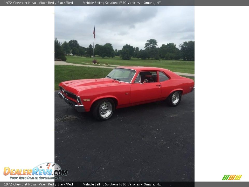 1972 Chevrolet Nova Viper Red / Black/Red Photo #1