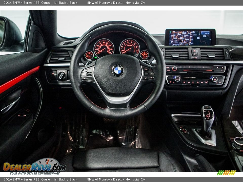 2014 BMW 4 Series 428i Coupe Jet Black / Black Photo #4