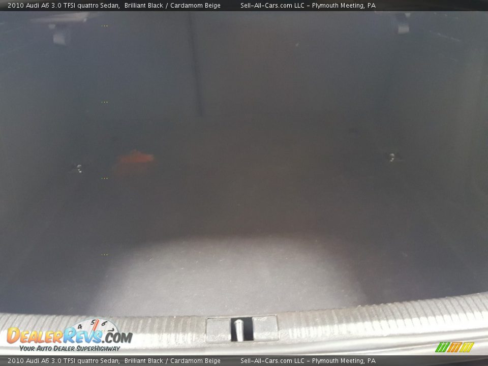 2010 Audi A6 3.0 TFSI quattro Sedan Brilliant Black / Cardamom Beige Photo #18