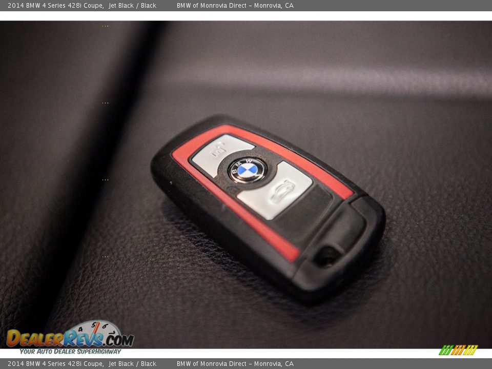 2014 BMW 4 Series 428i Coupe Jet Black / Black Photo #11
