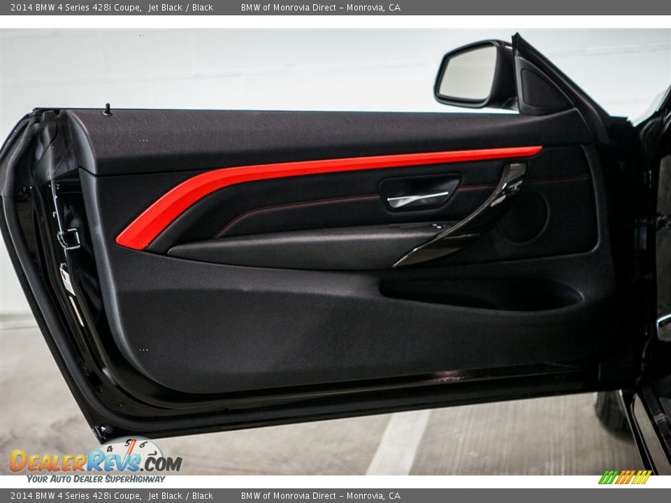 2014 BMW 4 Series 428i Coupe Jet Black / Black Photo #22