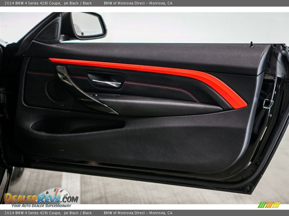 2014 BMW 4 Series 428i Coupe Jet Black / Black Photo #25