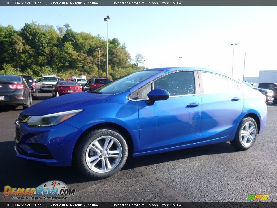 2017 Chevrolet Cruze LT Kinetic Blue Metallic / Jet Black Photo #1