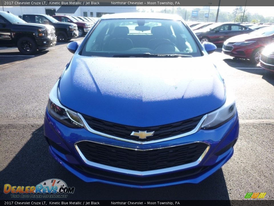 2017 Chevrolet Cruze LT Kinetic Blue Metallic / Jet Black Photo #2