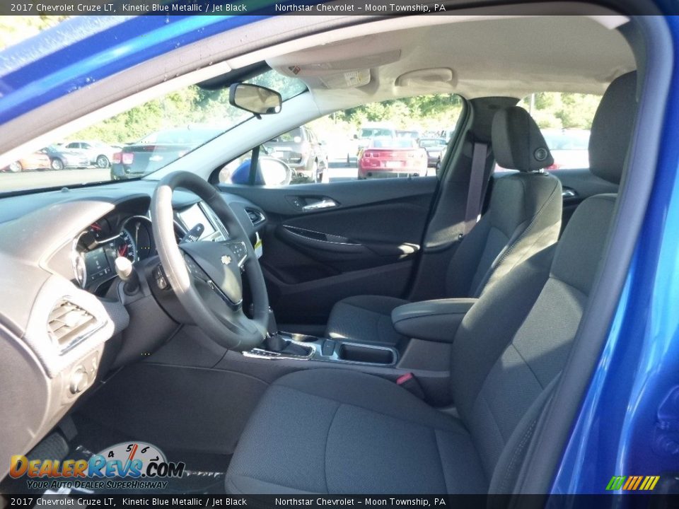 2017 Chevrolet Cruze LT Kinetic Blue Metallic / Jet Black Photo #11