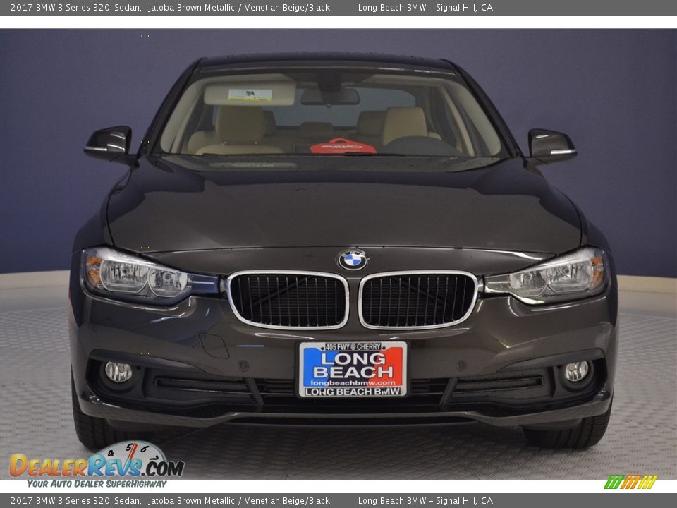 2017 BMW 3 Series 320i Sedan Jatoba Brown Metallic / Venetian Beige/Black Photo #2