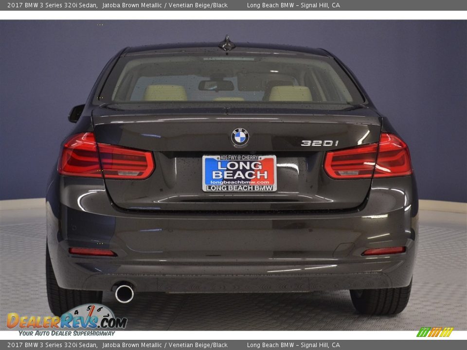 2017 BMW 3 Series 320i Sedan Jatoba Brown Metallic / Venetian Beige/Black Photo #5