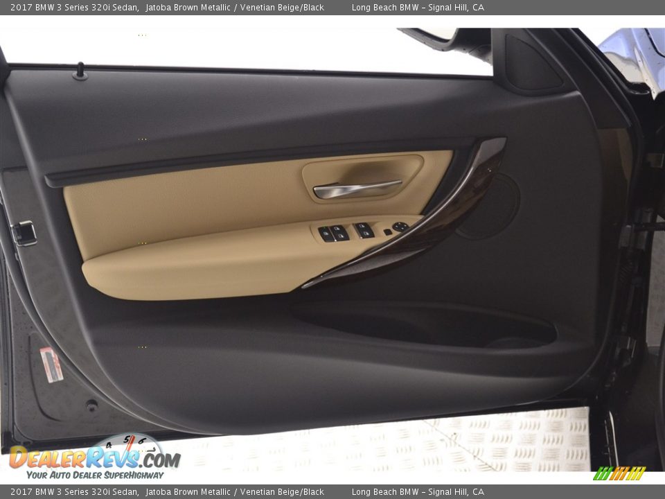 2017 BMW 3 Series 320i Sedan Jatoba Brown Metallic / Venetian Beige/Black Photo #11