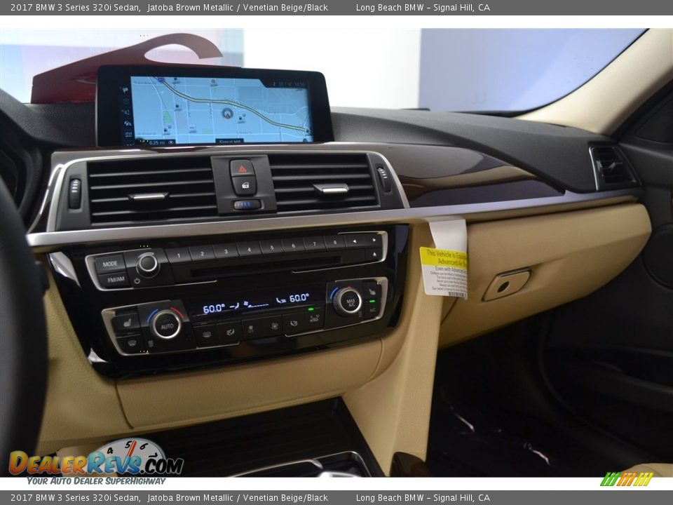 2017 BMW 3 Series 320i Sedan Jatoba Brown Metallic / Venetian Beige/Black Photo #12