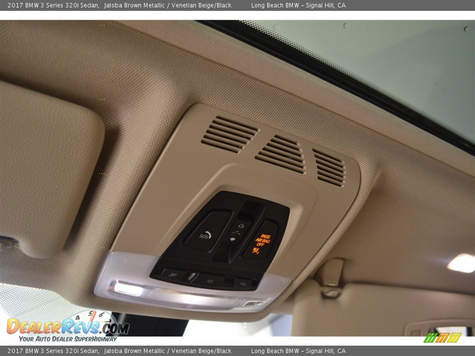 2017 BMW 3 Series 320i Sedan Jatoba Brown Metallic / Venetian Beige/Black Photo #14