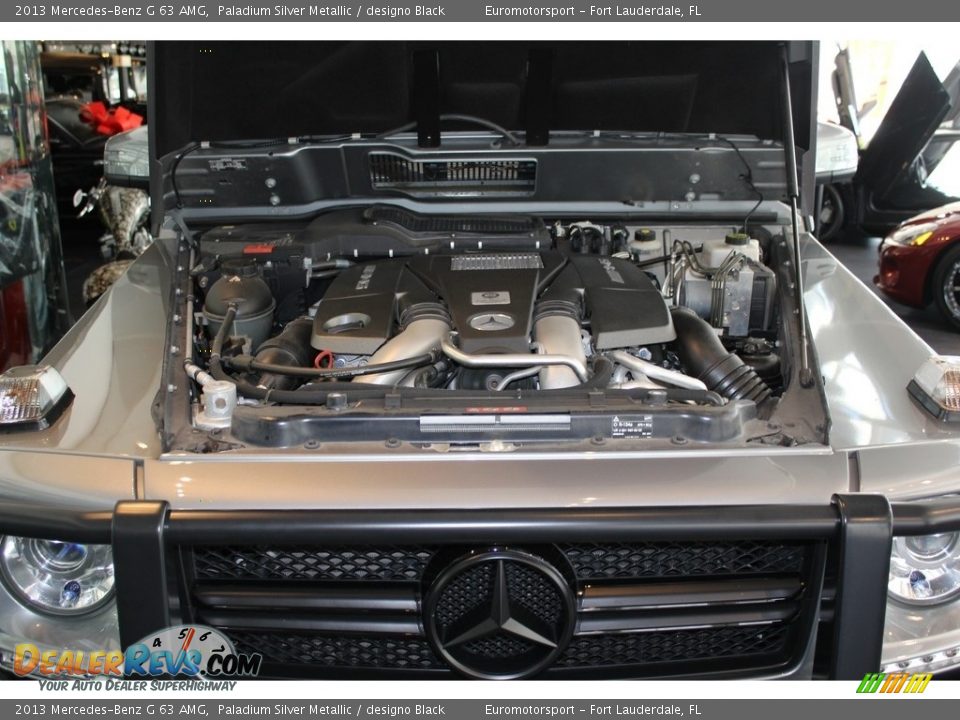 2013 Mercedes-Benz G 63 AMG 5.5 Liter AMG Twin-Turbocharged DOHC 32-Valve VVT V8 Engine Photo #17