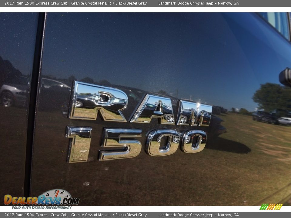 2017 Ram 1500 Express Crew Cab Granite Crystal Metallic / Black/Diesel Gray Photo #6