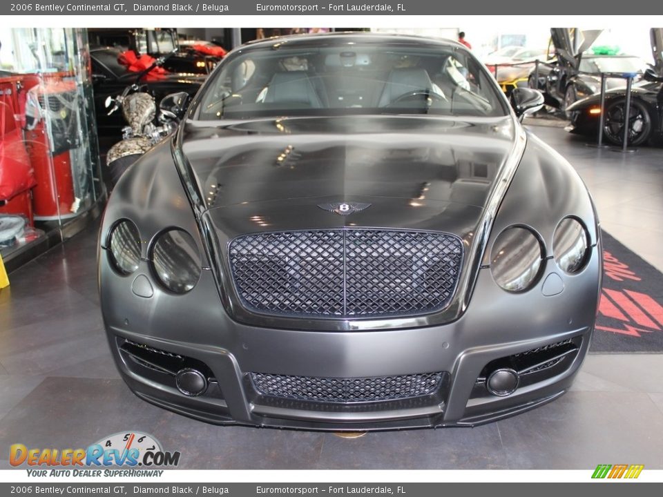 2006 Bentley Continental GT Diamond Black / Beluga Photo #5