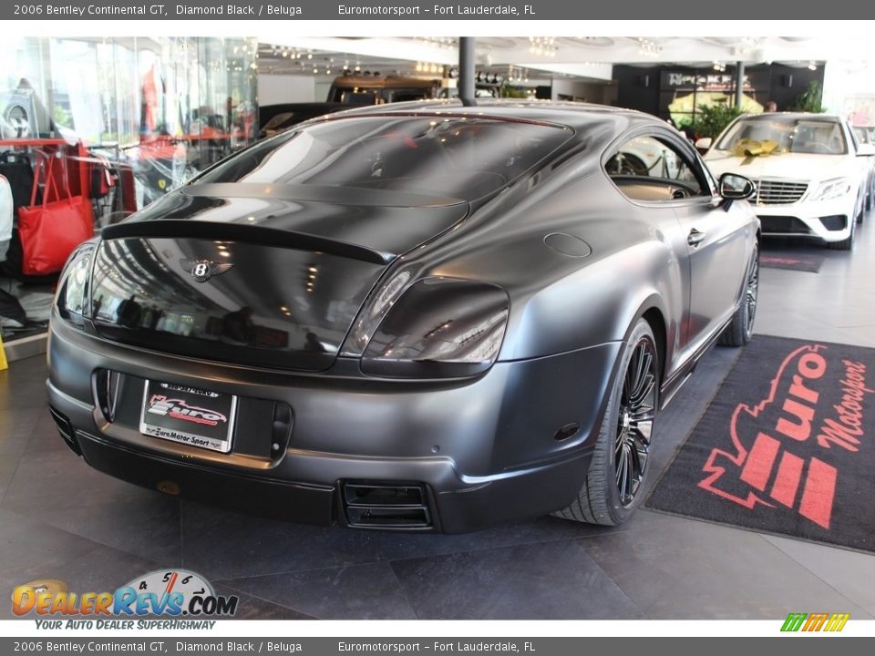 2006 Bentley Continental GT Diamond Black / Beluga Photo #11