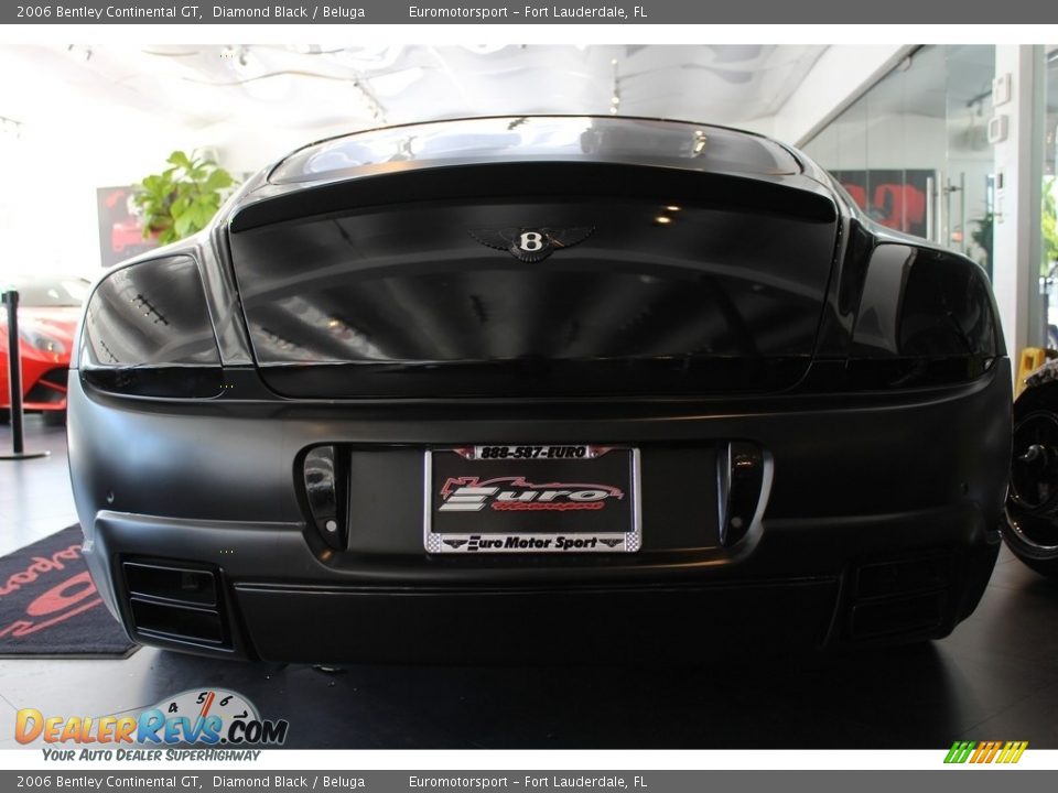 2006 Bentley Continental GT Diamond Black / Beluga Photo #15