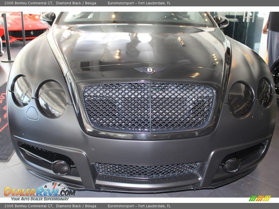 2006 Bentley Continental GT Diamond Black / Beluga Photo #16