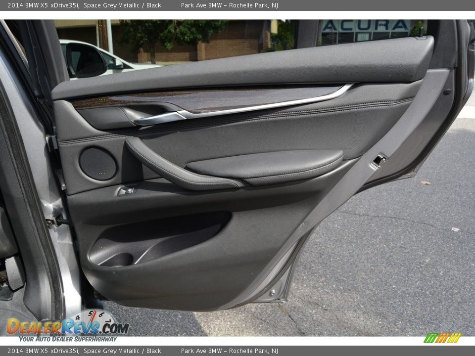 2014 BMW X5 xDrive35i Space Grey Metallic / Black Photo #25